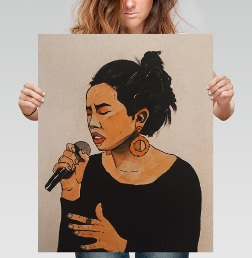 Фотография футболки Singer  / Певица