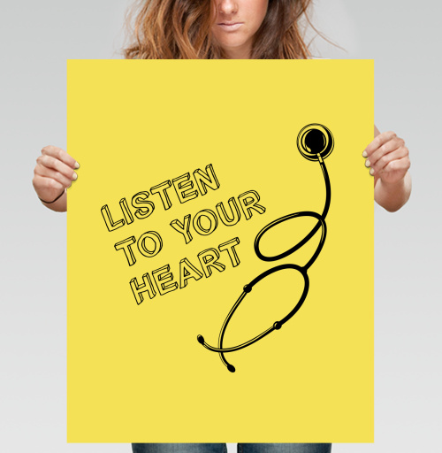 Фотография футболки Listen To Your Heart