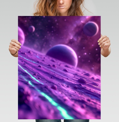 Фотография футболки Космос и планеты