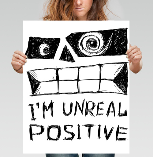 Фотография футболки Unreal positive