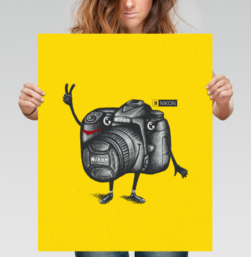 Фотография футболки Я Nikon