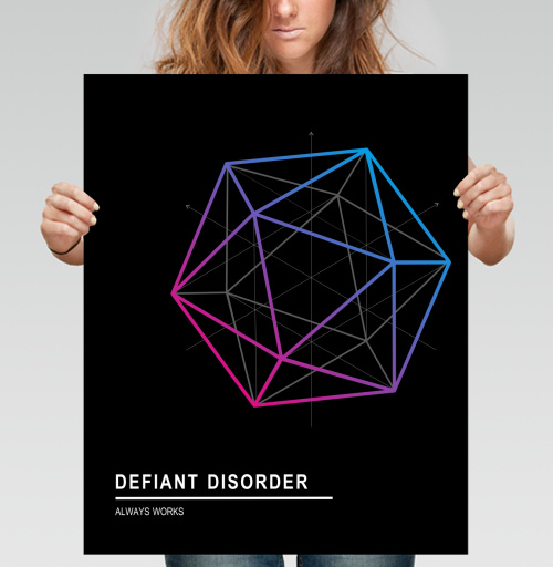 Фотография футболки Defiant disorder / Дерзкий вызов