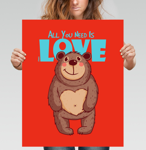 Фотография футболки All You Need Is Love