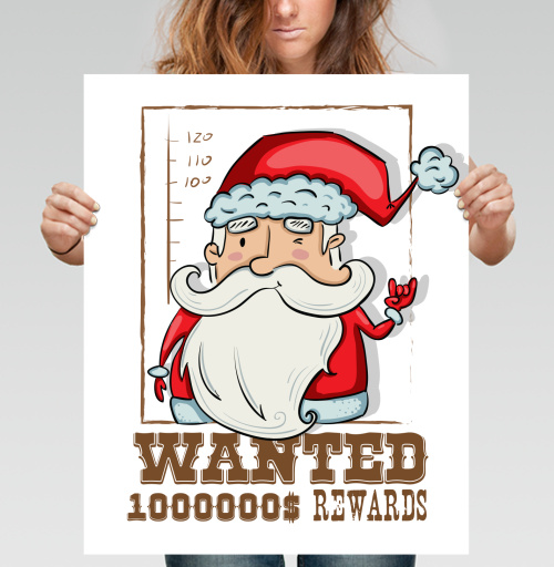 Фотография футболки Santa wanted