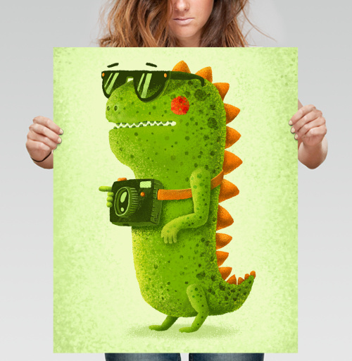 Фотография футболки Dino touristo hipsto