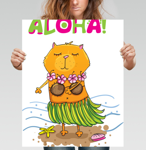 Фотография футболки Aloha! / Алоха!