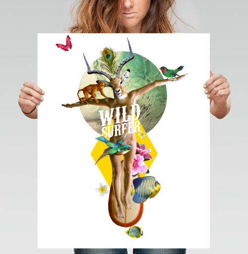 Фотография футболки Wild surfer