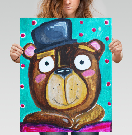 Фотография футболки Cute bear / Мишка-милашка