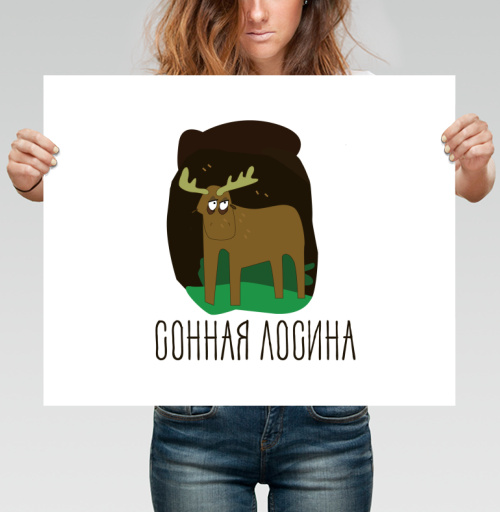 Фотография футболки Сонная лосина
