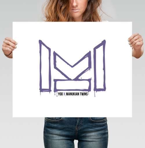 Фотография футболки Manukian Twins Logo / Логотип Манукян Твинс