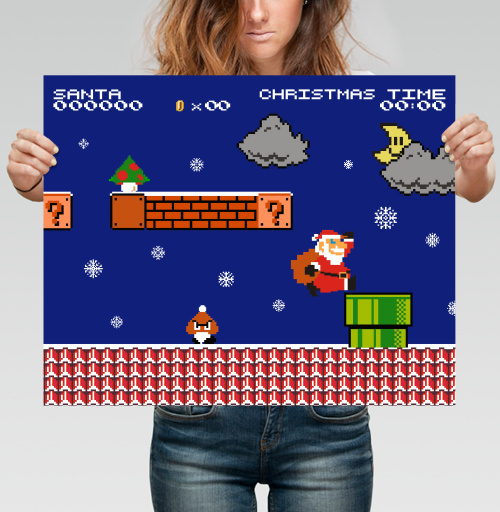 Фотография футболки Santa Mario