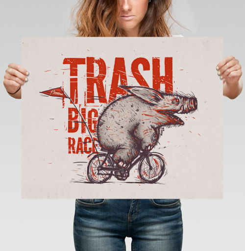 Фотография футболки Trash BIG RACE