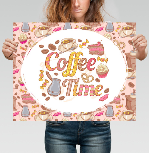 Фотография футболки Coffee Time / Время кофе