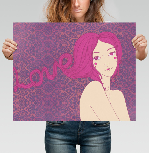 Фотография футболки Love is in the hair  / Любовь в волосах