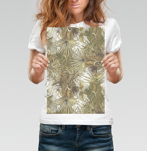 Фотография футболки Palm leaves / Пальмовые листья