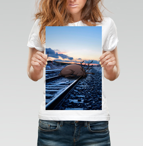 Фотография футболки Уставший