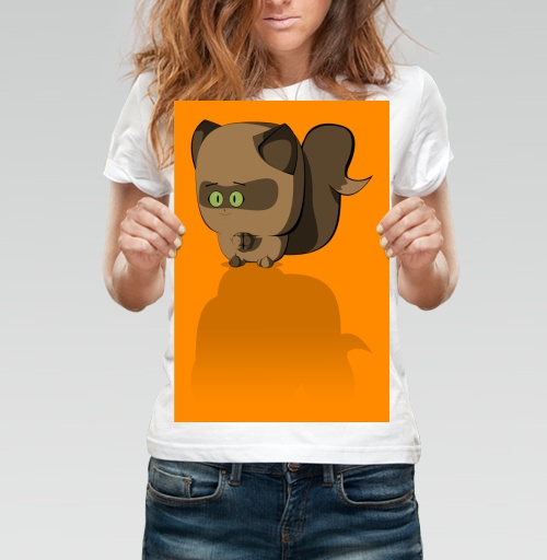 Фотография футболки Котики верный друг