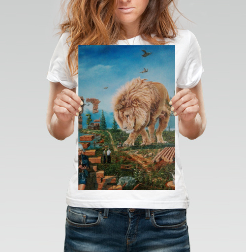 Фотография футболки Зависла в фотошопе