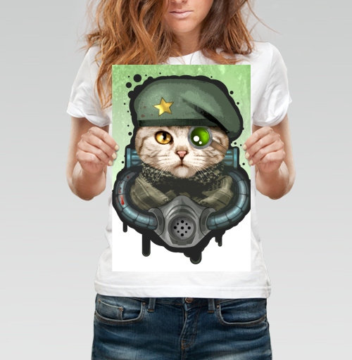 Фотография футболки Кот Войны