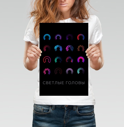 Фотография футболки Светлые головы