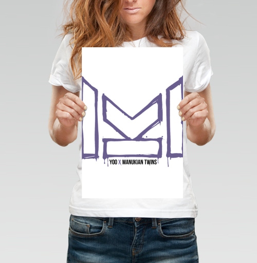 Фотография футболки Manukian Twins Logo / Логотип Манукян Твинс