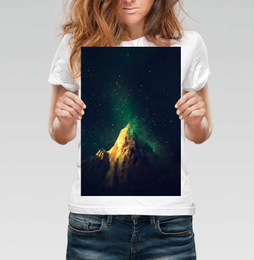 Фотография футболки Горная фантазия