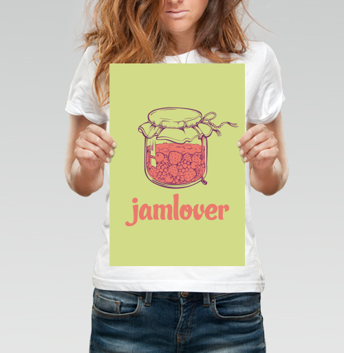 Фотография футболки Jamlover – Сладкоешкам посвящается