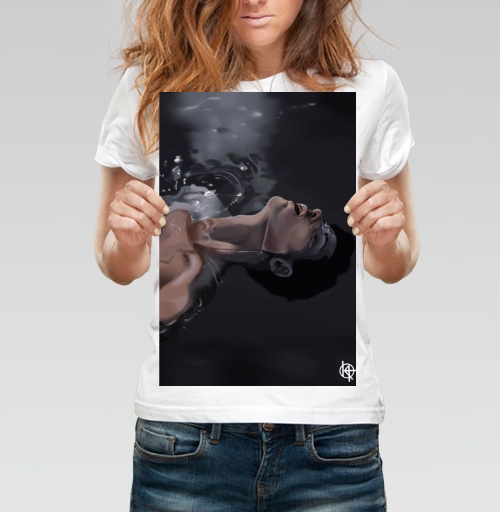 Фотография футболки Эмоция грусть