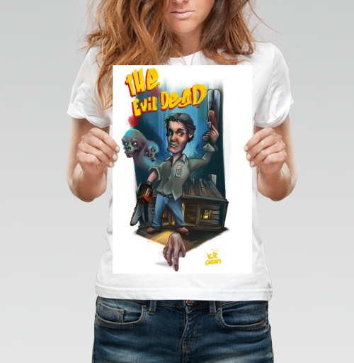 Фотография футболки Зловещие мертвецы / Evil Dead фан-арт ужасы