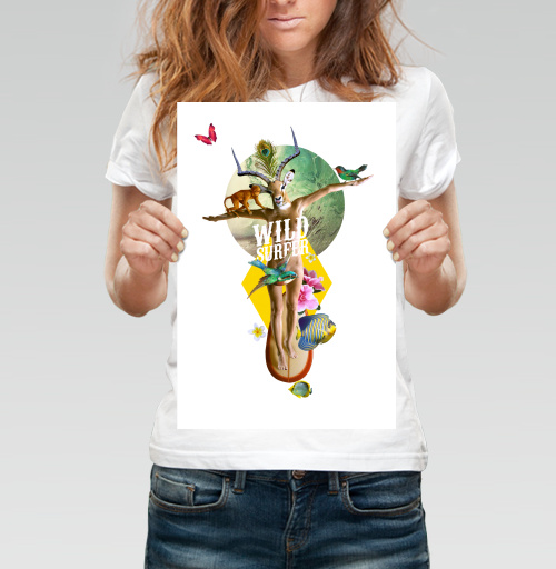 Фотография футболки Wild surfer