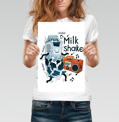 Фотография футболки MilkShake!