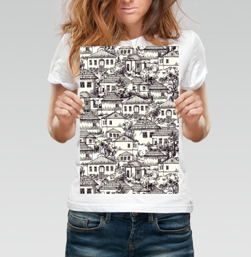 Фотография футболки Деревенские домики