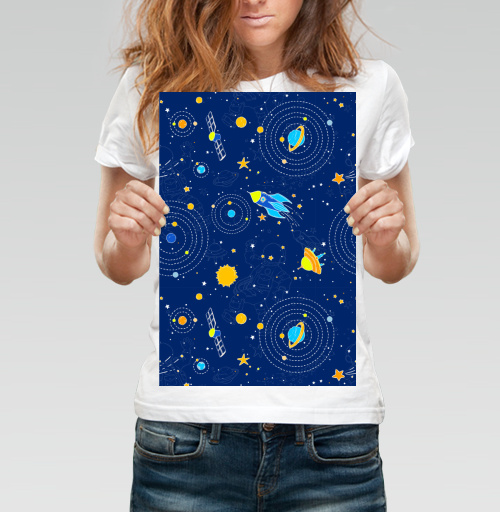Фотография футболки Сигналы из космоса