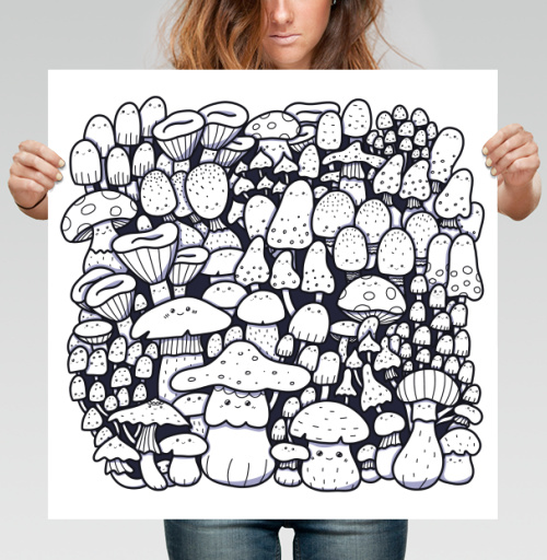 Фотография футболки Семейка грибов