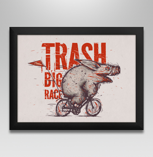 Фотография футболки Trash BIG RACE