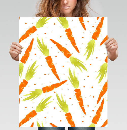 Фотография футболки Морковный микс