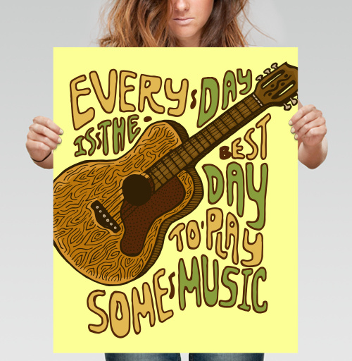 Фотография футболки Каждый день - музыке