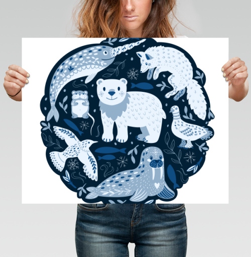Фотография футболки Природа Арктики