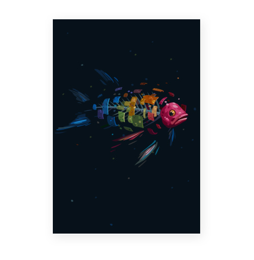 Фотография футболки Мистическая Рыба
