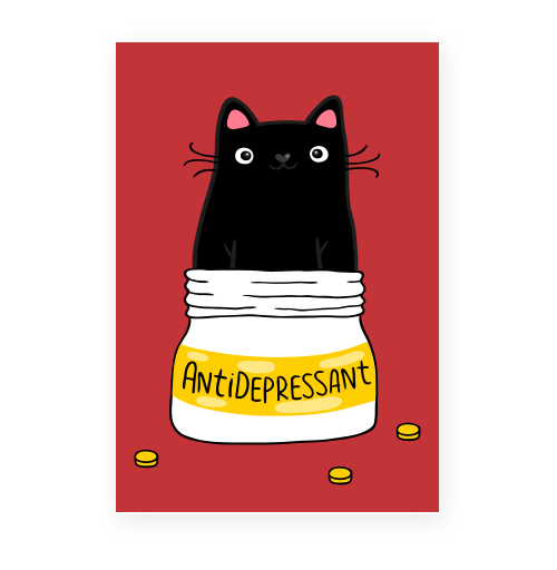 Фотография футболки Меховой антидепрессант