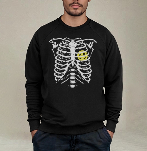 Фотография футболки Скелет смайл