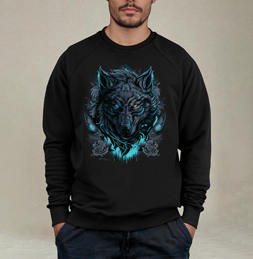 Фотография футболки Брутальный волк