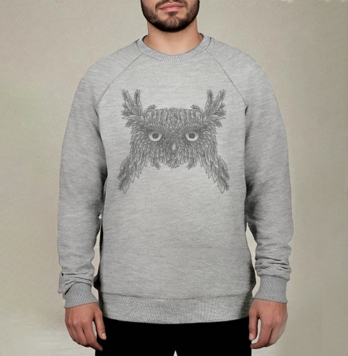 Фотография футболки OLD OWL / СТАРАЯ СОВА