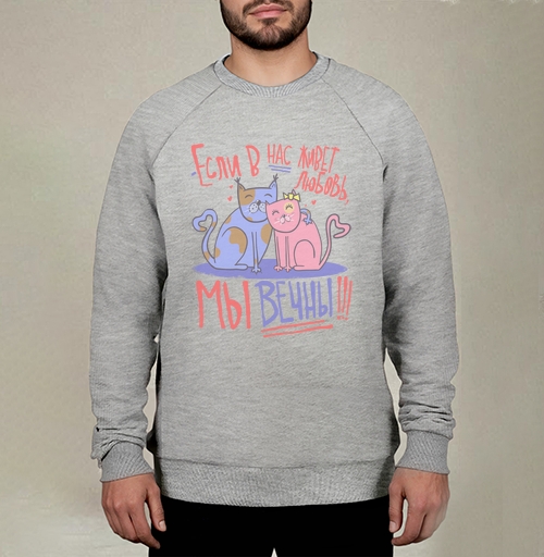 Фотография футболки Котики в любви