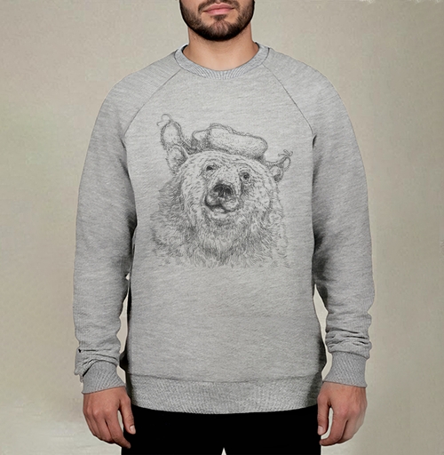 Фотография футболки Russian bear / Русский медведь