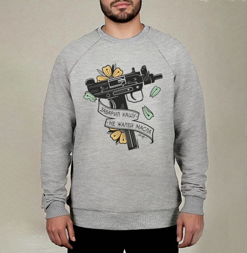 Фотография футболки Заварил кашу - не жалей масла