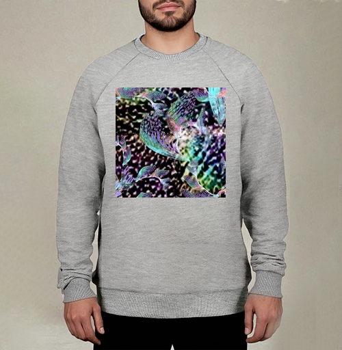 Фотография футболки Неоновый танец тропиков запах блеск voile shimmer print trend 2021