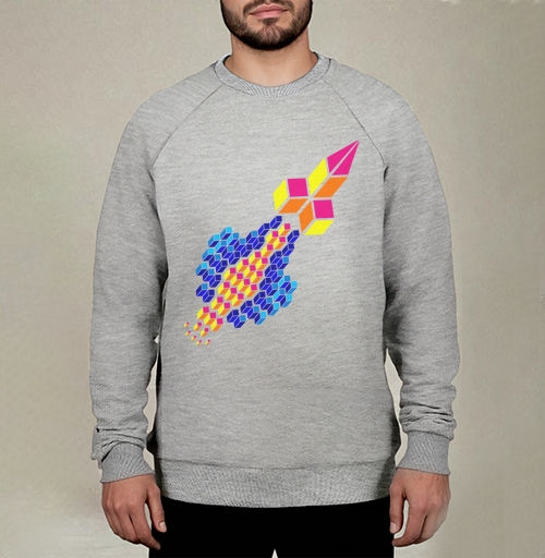 Фотография футболки Simply rocket (Ракета)