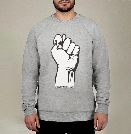 Фотография футболки Raised Fist / Поднятый кулак символ сопротивления и вертикаль власти плакат