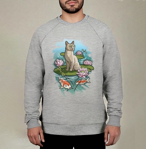 Фотография футболки SummerCat / Летний кот